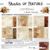 Craft o' Clock Shades Of Nature BASIC PAPER Set 20x20cm 24fg