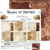 Craft o' Clock Shades Of Nature BASIC PAPER Set 20x20cm 24fg