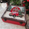 Re-Design with Prima Marketing Homestead Holiday Decor Mould