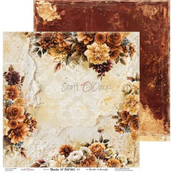 Craft o' Clock Shades Of Nature Paper Collection Set 30x30cm 6fg