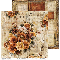 Craft o' Clock Shades Of Nature Paper Collection Set 30x30cm 6fg