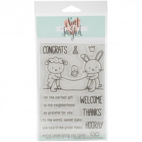 Neat & Tangled Clear Stamps Itty Bitty Welcoming Committee