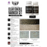 Finnabair Art Extravagance Clear Crackle Varnish Set (2x100ml)