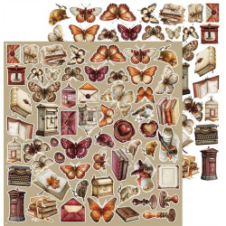 Craft o' Clock Shades Of Nature Extras to Cut PRECIOUS 30,5x31,5cm