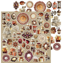 Craft o' Clock Shades Of Nature Extras to Cut PRECIOUS 30,5x31,5cm