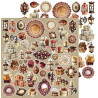 Craft o' Clock Shades Of Nature Extras to Cut PRECIOUS 30,5x31,5cm