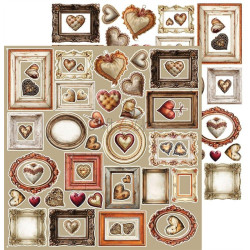 Craft o' Clock Shades Of Nature Extras to Cut PRECIOUS 30,5x31,5cm
