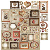 Craft o' Clock Shades Of Nature Extras to Cut PRECIOUS 30,5x31,5cm