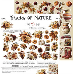 Craft o' Clock Shades Of Nature Extras to Cut FLOWERS & MORE 30,5x31,5cm