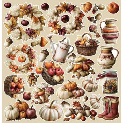 Craft o' Clock Shades Of Nature Extras to Cut FLOWERS & MORE 30,5x31,5cm