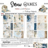 Craft o' Clock Snow Game Paper COLLECTION and BASIC designs Set 20x20cm 24fg