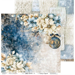Craft o' Clock Snow Game Paper Collection Set 30x30cm 6fg