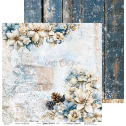 Craft o' Clock Snow Game Paper Collection Set 30x30cm 6fg