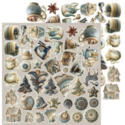 Craft o' Clock Snow Game Extras to Cut MIX 30,5x31,5cm