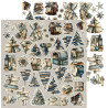 Craft o' Clock Snow Game Extras to Cut MIX 30,5x31,5cm