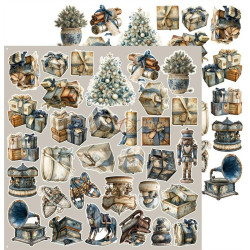 Craft o' Clock Snow Game Extras to Cut MIX 30,5x31,5cm