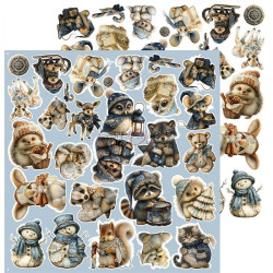 Craft o' Clock Snow Game Extras to Cut MIX 30,5x31,5cm