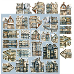Craft o' Clock Snow Game Extras to Cut MIX 30,5x31,5cm