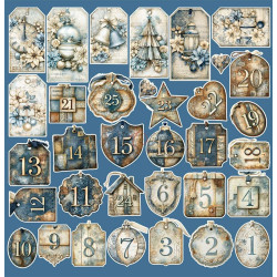 Craft o' Clock Snow Game Extras to Cut MIX 30,5x31,5cm