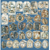 Craft o' Clock Snow Game Extras to Cut MIX 30,5x31,5cm