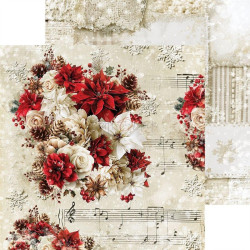 Craft o' Clock Spirit Of Christmas Paper COLLECTION and BASIC designs Set 20x20cm 24fg