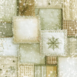 Craft o' Clock Spirit Of Christmas Paper COLLECTION and BASIC designs Set 20x20cm 24fg