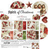 Craft o' Clock Spirit Of Christmas Paper COLLECTION and BASIC designs Set 20x20cm 24fg