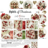 Craft o' Clock Spirit Of Christmas Paper Collection Set 30x30cm 6fg