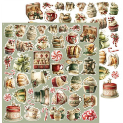Craft o' Clock Spirit Of Christmas Extras to Cut MIX 30,5x31,5cm