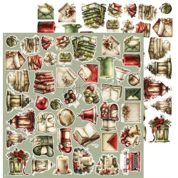 Craft o' Clock Spirit Of Christmas Extras to Cut MIX 30,5x31,5cm