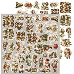 Craft o' Clock Spirit Of Christmas Extras to Cut MIX 30,5x31,5cm