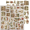 Craft o' Clock Spirit Of Christmas Extras to Cut MIX 30,5x31,5cm