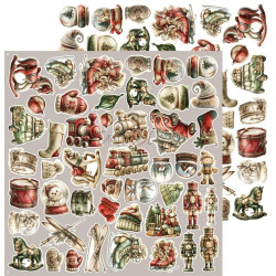 Craft o' Clock Spirit Of Christmas Extras to Cut MIX 30,5x31,5cm
