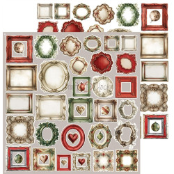Craft o' Clock Spirit Of Christmas Extras to Cut MIX 30,5x31,5cm