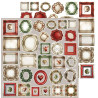 Craft o' Clock Spirit Of Christmas Extras to Cut MIX 30,5x31,5cm