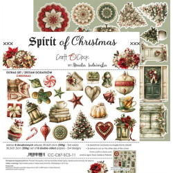 Craft o' Clock Spirit Of Christmas Extras to Cut MIX 30,5x31,5cm