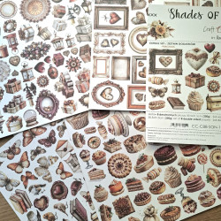 Craft o' Clock Shades Of Nature Extras to Cut PRECIOUS 30,5x31,5cm