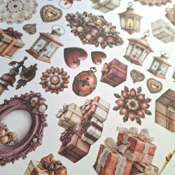Craft o' Clock Shades Of Nature Extras to Cut PRECIOUS 30,5x31,5cm