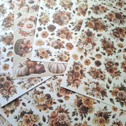 Craft o' Clock Shades Of Nature Extras to Cut FLOWERS & MORE 30,5x31,5cm