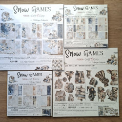 Craft o' Clock Snow Game Extras to Cut MIX 30,5x31,5cm