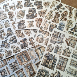 Craft o' Clock Snow Game Extras to Cut MIX 30,5x31,5cm