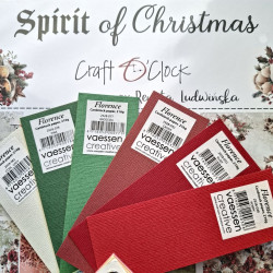 Craft o' Clock Spirit Of Christmas BASIC PAPER Set 20x20cm 24fg