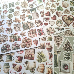 Craft o' Clock Spirit Of Christmas Extras to Cut MIX 30,5x31,5cm
