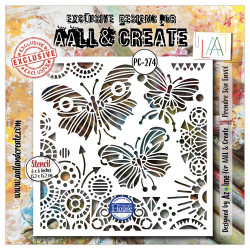 AALL & Create Stencil 274 Prendre Son Envol