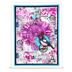 AALL & Create Stencil 276 Coquelicot Nouveau