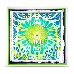 AALL & Create Stencil 276 Coquelicot Nouveau