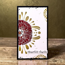AALL & Create Stencil 276 Coquelicot Nouveau