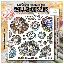 AALL & Create Stencil 277 Coquelicots Jolis