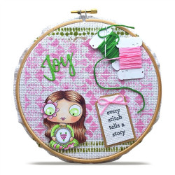 AALL & Create Stencil 278 Dentelle De Fils