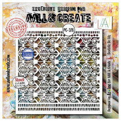 AALL & Create Stencil 278 Dentelle De Fils
